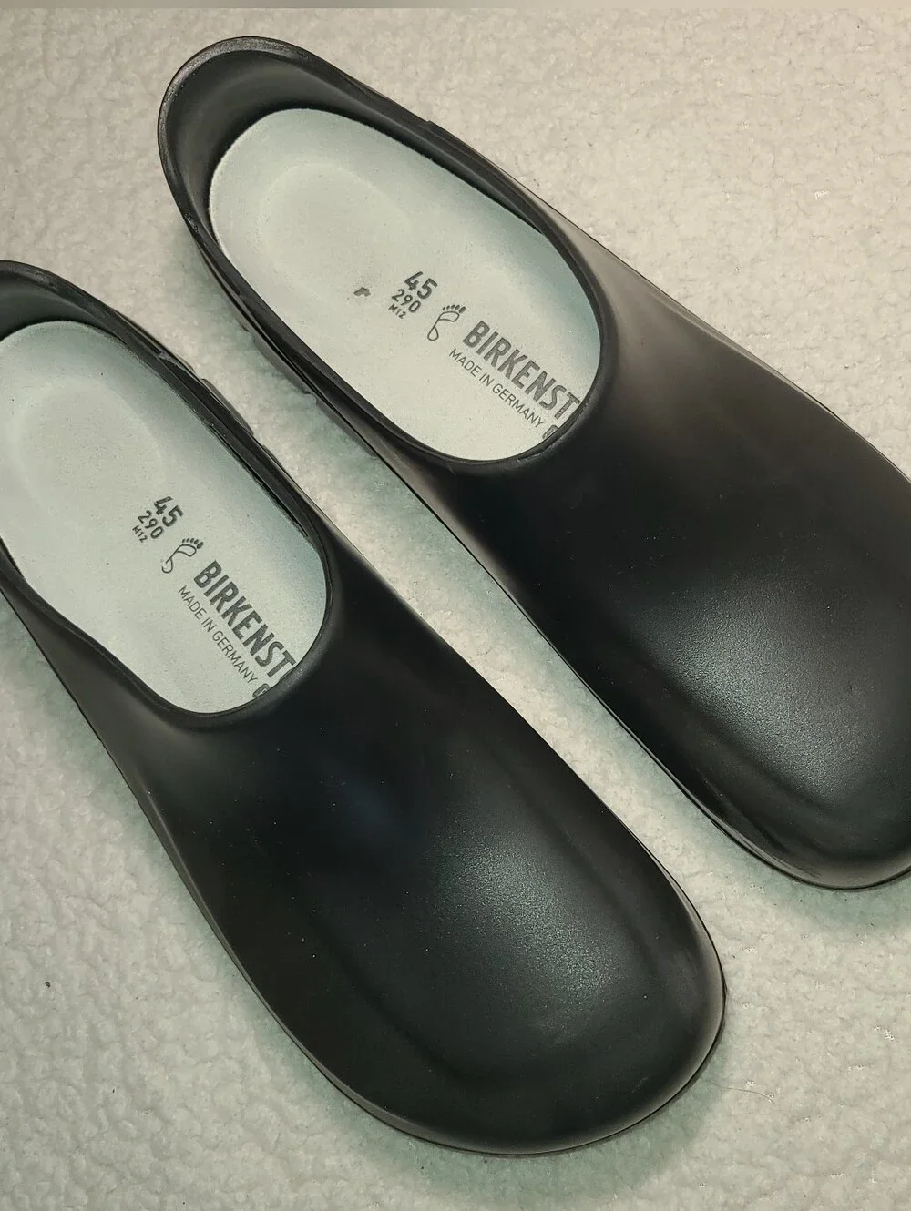 BIRKENSTOCK EU45 USM12 Wide Rubber Nonslip Clogs Utilitarian Gorpcore Minimalist